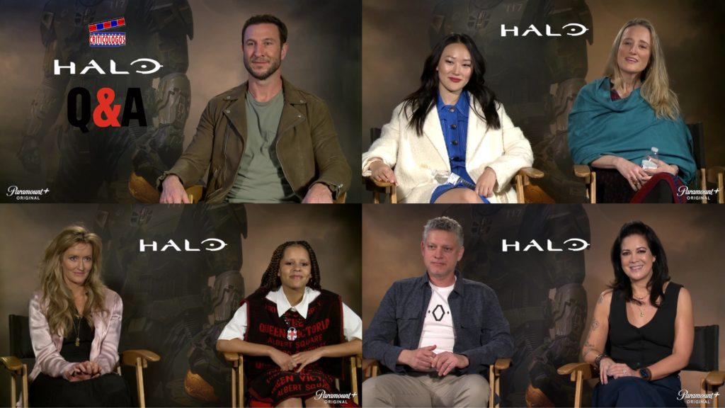 Interviews by @Rmediavilla, w/ The Cast & Creators Of Paramount Plus Halo  (The Series) - Out March 24. #HaloTheSeries #ParamountPlus @paramountplus  @schreiber_pablo @nataschaandsons @jentaylortown @oliveisgrayy @k_wolfkill  @mrstevenkane - Criticologos